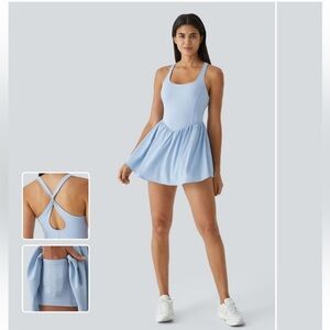 HALARA Breezeful backless dress